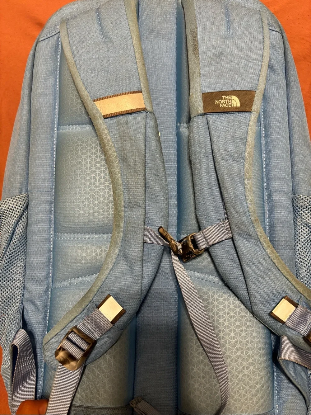 The North Face Vault Backpack in Light Blue